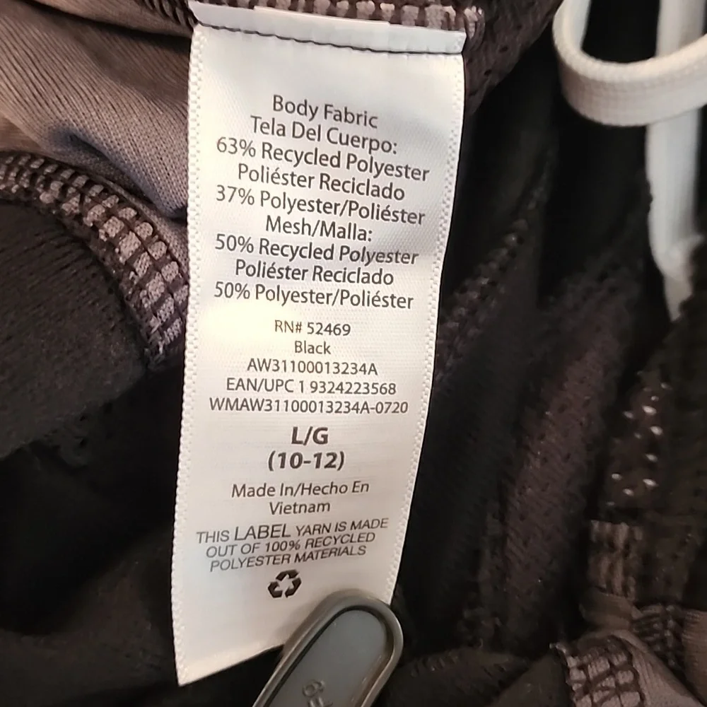 Athletic Works Black and Gray Kids Joggers.  Large 10/12 - Picture 5 of 6